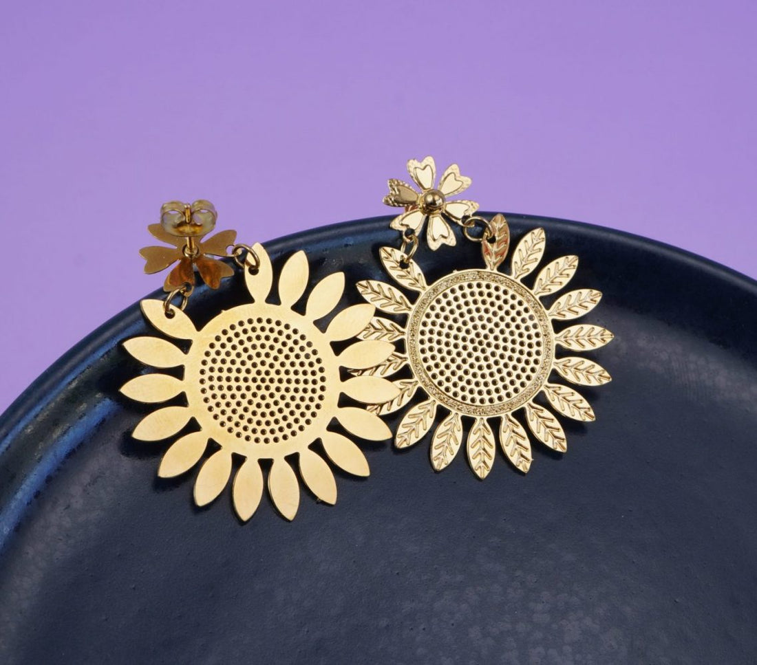 Aretes Girasoles 2980: Ref