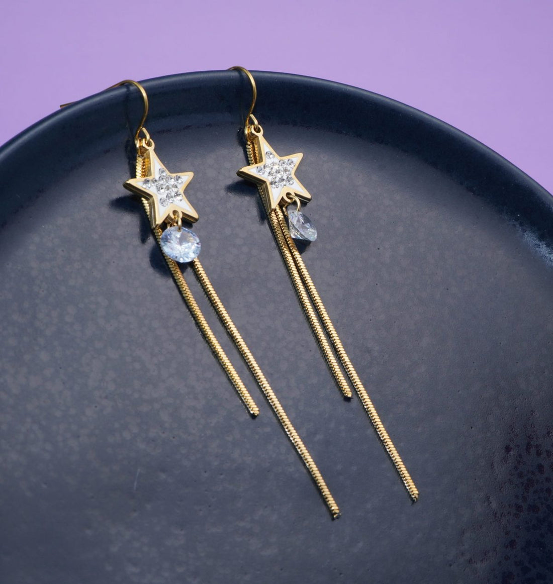 Aretes Estrellas Lazo 3035:Ref