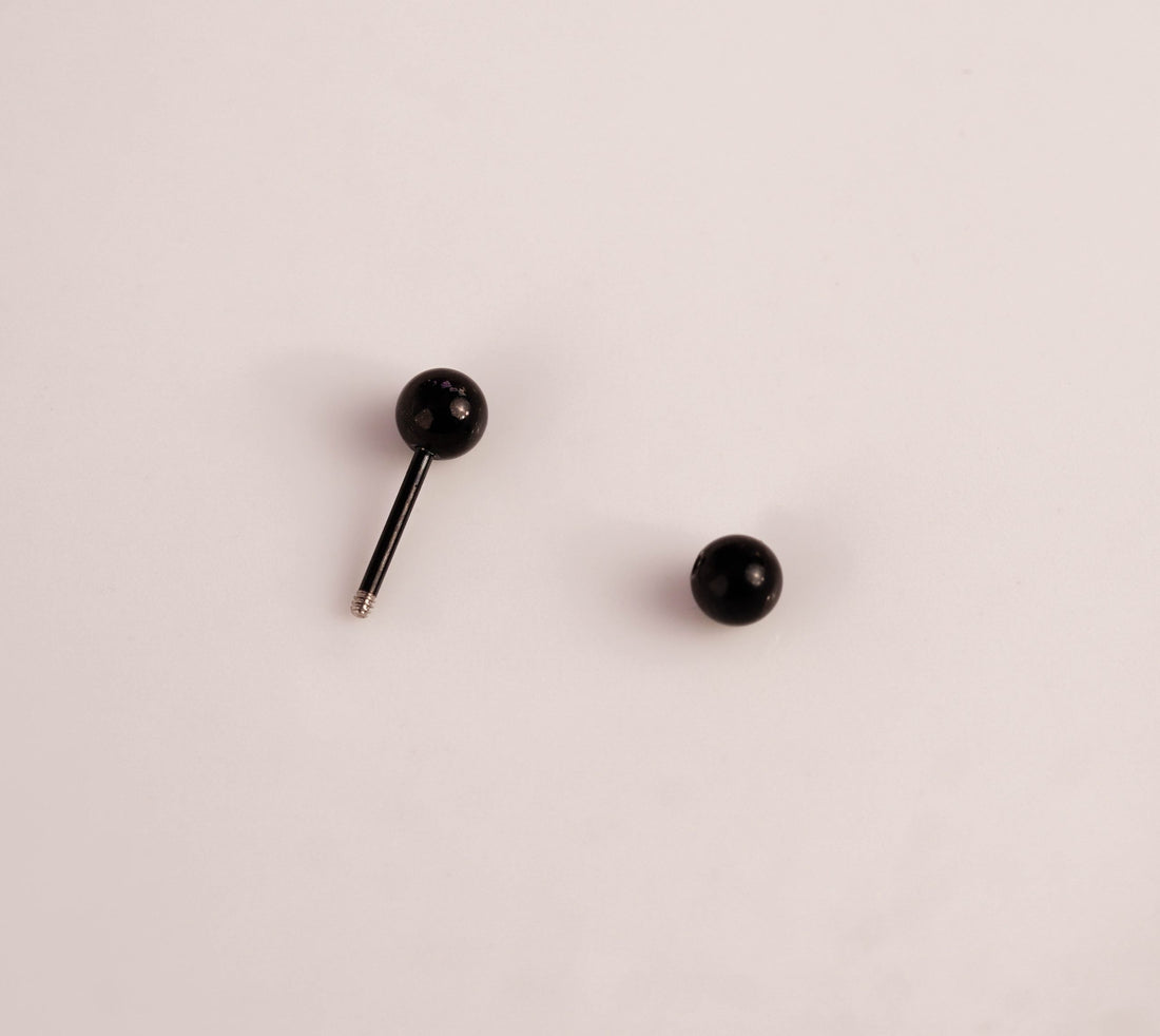 Piercing Balin Negro  Ref: H268