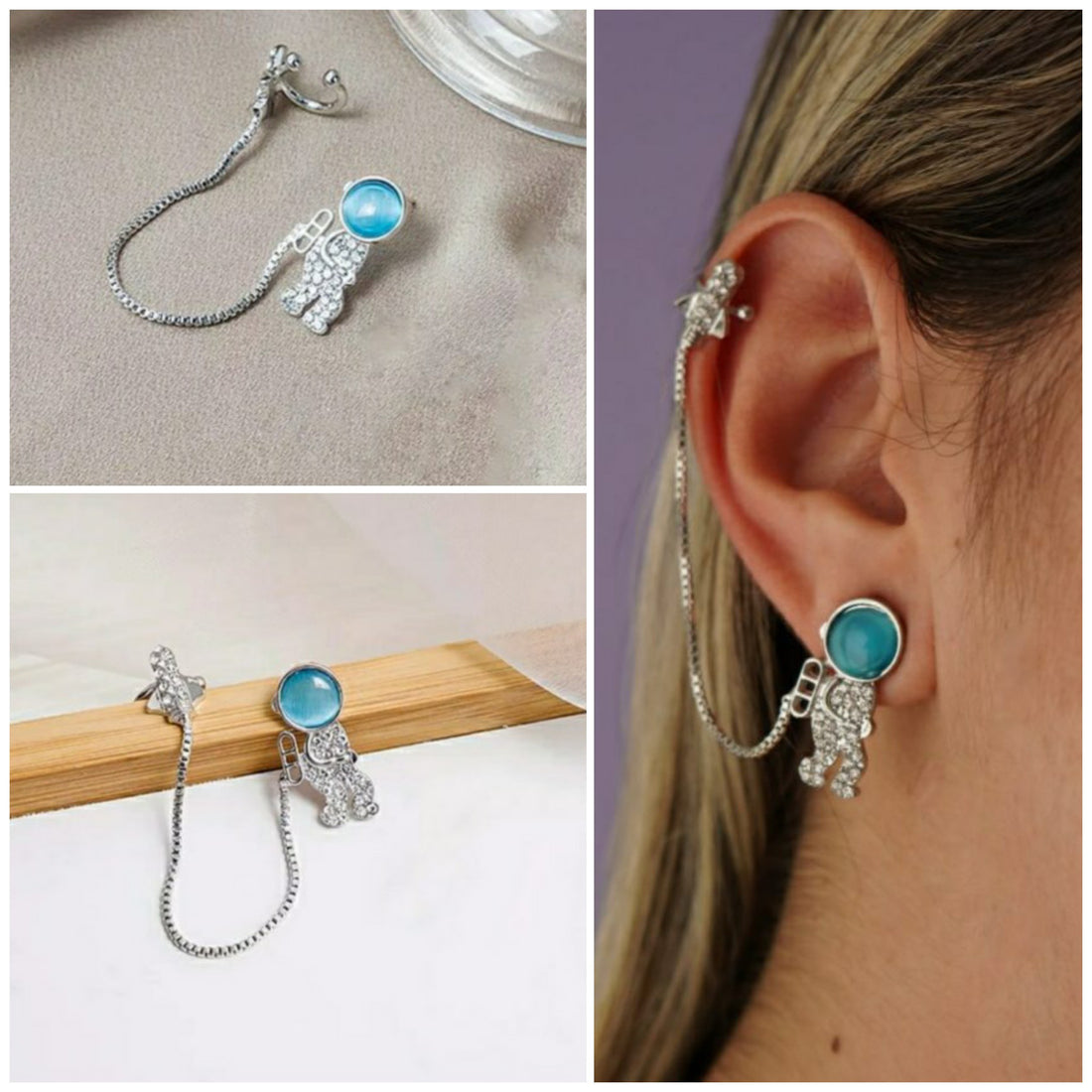 Ear Cuff Astronauta E404: Ref