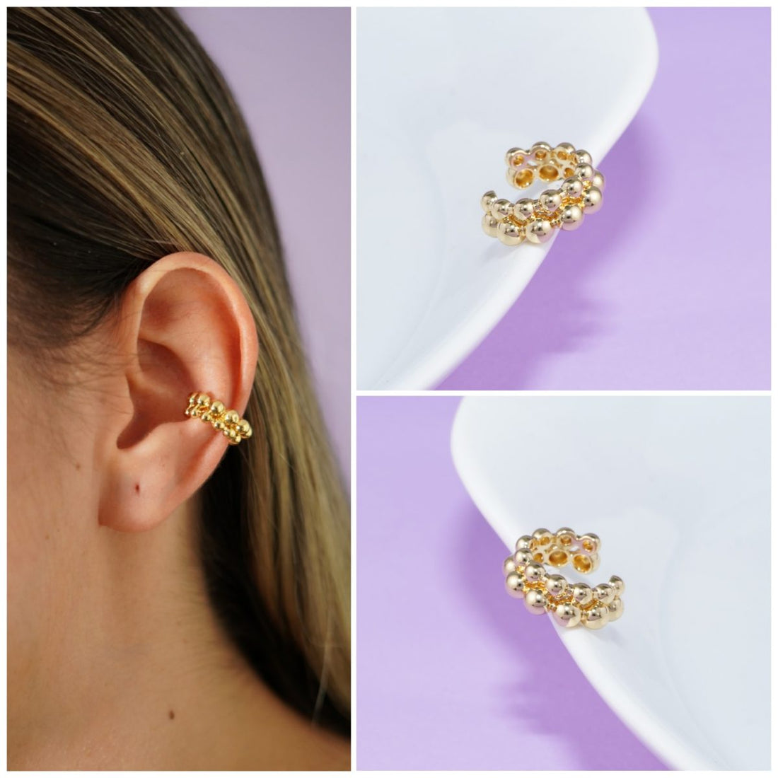 Ear Cuff Kuri E146: Ref