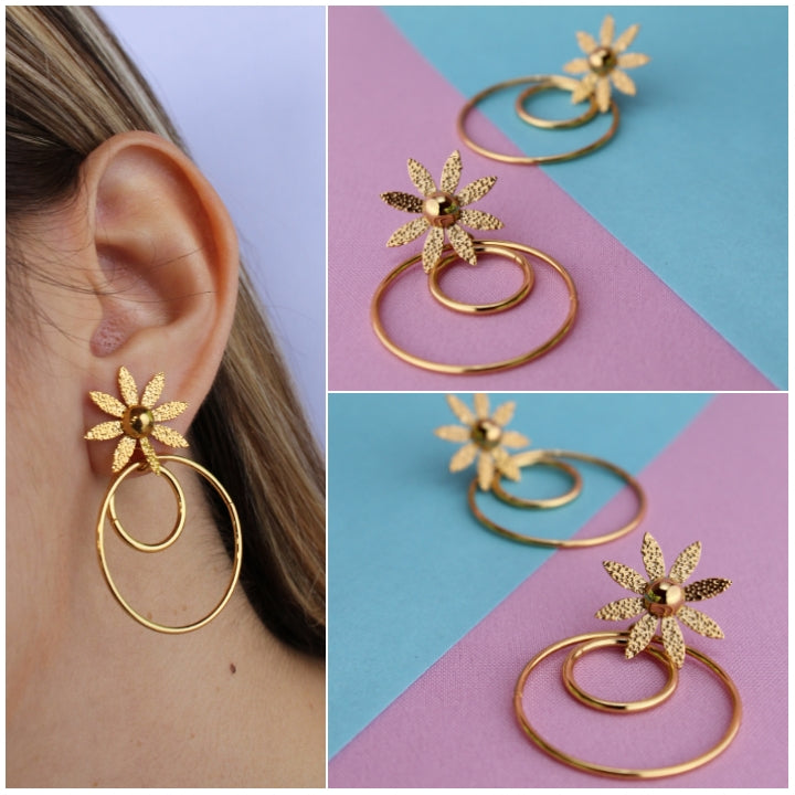 Aretes Begonia 1527: Ref