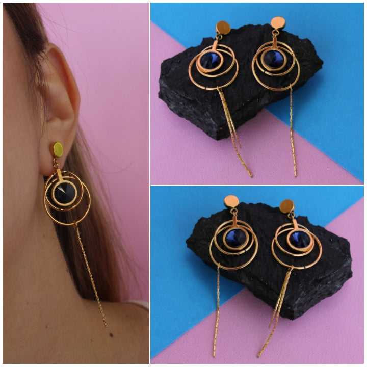 Aretes Órbita Azul Profundo 1525: Ref