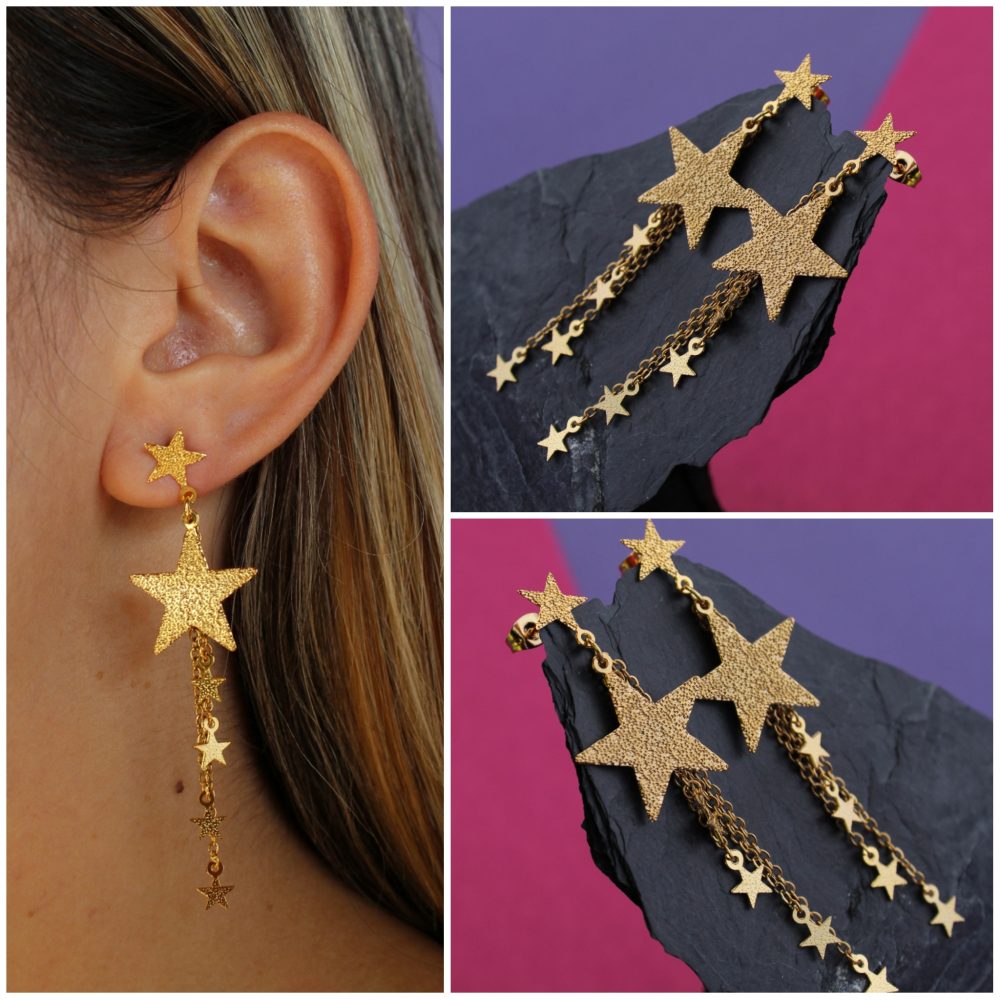 Aretes Lluvia De Estrellas 1546: Ref