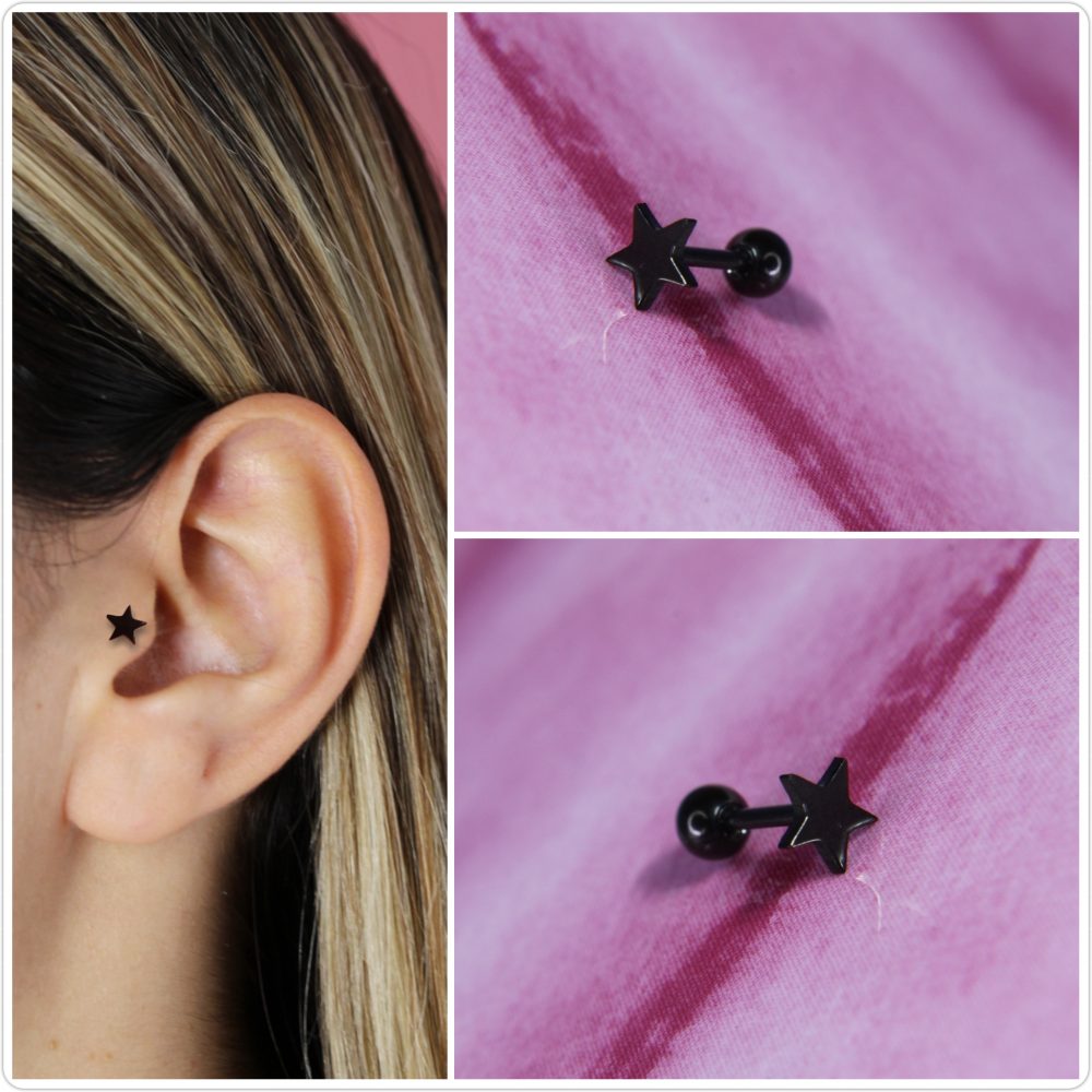 Piercing Estrellita Negra 99721: Ref