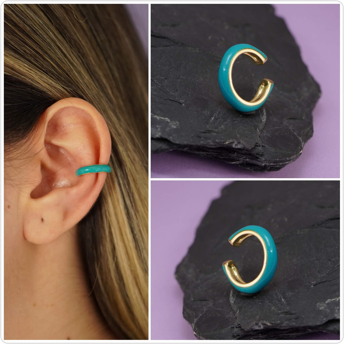 Ear Cuff Verde 2529: Ref