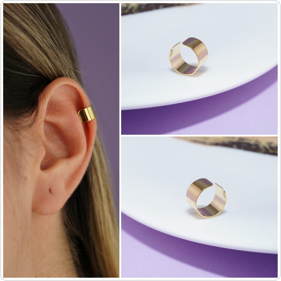 Ear Cuff Dorado Esencial 2652: Ref