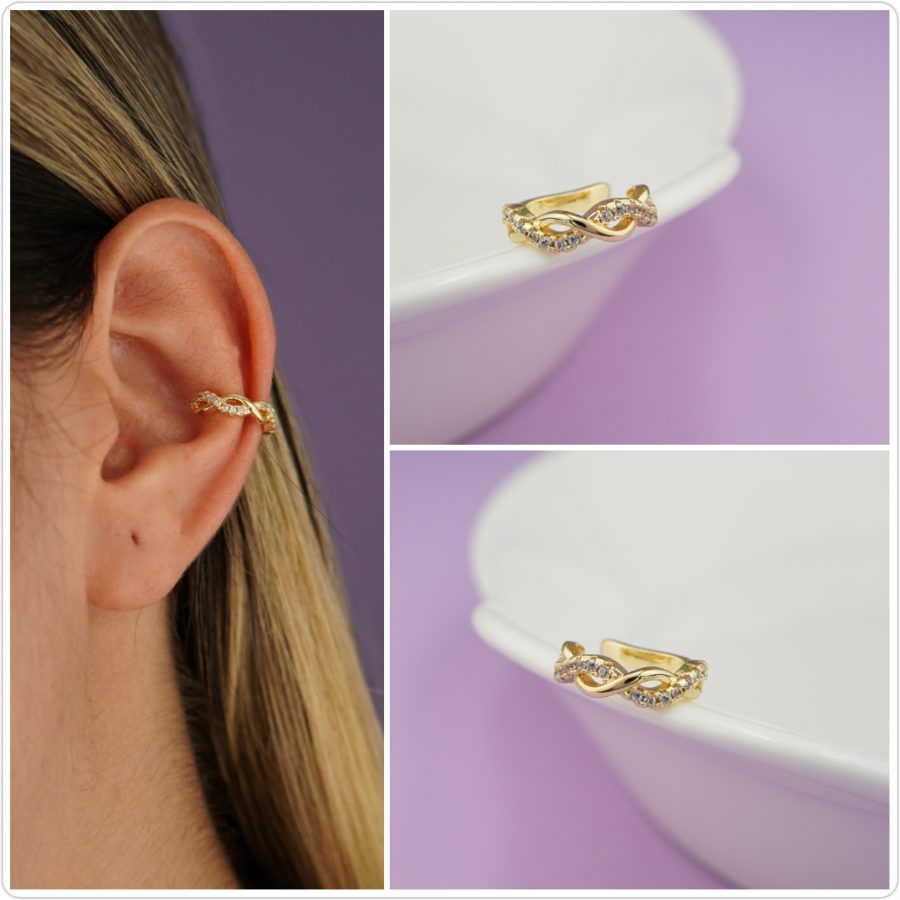 Ear Cuff Anneli Dorado 2679: Ref