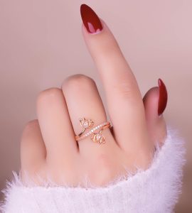 Anillo Loto Dorado Ref: A465