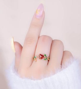 Anillo Rosa Vintage Ref: A1224
