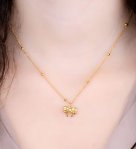 Cadenita Moño Dorada Ref: C885