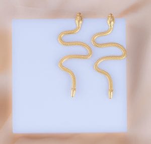 Aretes Maxi Serpientes Ref: B3002