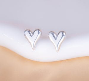 Topos Corazones Plateados Ref: L1691