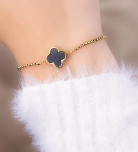 Pulsera Van Cleef Negro Ref: I670