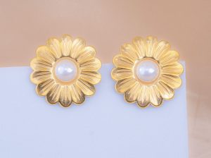 Aretes Margarita Perla Ref: B3042