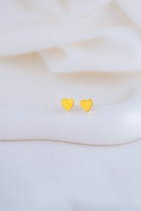 Topitos Corazones Dorados Ref: L1933